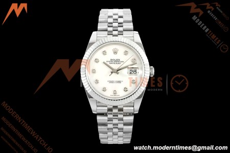 Rolex - Datejust 126334 41mm Gain Weight Jub Flt 904L SS/SS MOP/DIA QF SH3235 | 롤렉스 - 데이트저스트 126334 41mm 게인 웨이트 주브 FLT 904L SS/SS MOP/DIA QF SH3235