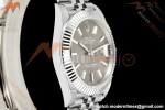 Rolex - Datejust 126334 41mm Gain Weight Jub Flt 904L SS/SS Gray/Stk QF SH3235
