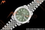 Rolex - Datejust 126334 41mm Gain Weight Jub Flt 904L SS/SS F-Grn/Stk QF SH3235