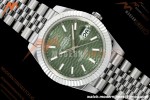 Rolex - Datejust 126334 41mm Gain Weight Jub Flt 904L SS/SS F-Grn/Stk QF SH3235