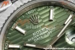 Rolex - Datejust 126334 41mm Gain Weight Jub Flt 904L SS/SS F-Grn/Stk QF SH3235