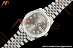 Rolex - Datejust 126334 41mm Gain Weight Jub Flt 904L SS/SS Gray/Dia QF SH3235