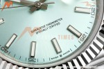 Rolex - Datejust 126334 41mm Gain Weight Jub Flt 904L SS/SS I-Blue/Stk QF SH3235 | 롤렉스 - 데이트저스트 126334 41mm 게인 웨이트 주브 FLT 904L SS/SS 아이스 블루/Stk QF SH3235