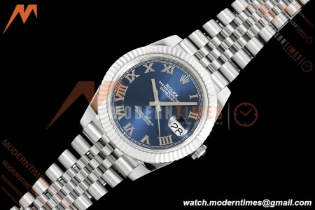 Rolex - Datejust 126334 41mm Gain Weight Jub Flt 904L SS/SS Blu/Rmn QF SH3235 | 롤렉스 - 데이트저스트 126334 41mm 게인 웨이트 주브 FLT 904L SS/SS 블루/Rmn QF SH3235
