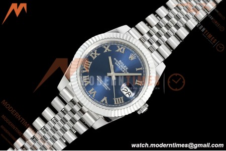 Rolex - Datejust 126334 41mm Gain Weight Jub Flt 904L SS/SS Blu/Rmn QF SH3235