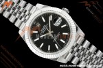 Rolex - Datejust 126334 41mm Gain Weight Jub Flt 904L SS/SS Blk/Stk QF SH3235