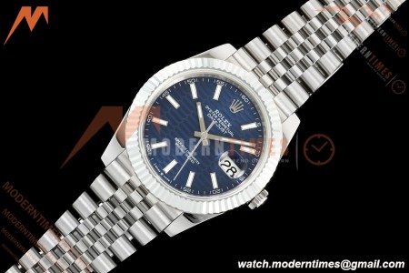 Rolex - Datejust 126334 41mm Gain Weight Jub Flt 904L SS/SS F-Blu/Stk QF SH3235 | 롤렉스 - 데이트저스트 126334 41mm 게인 웨이트 주브 FLT 904L SS/SS F-블루/Stk QF SH3235
