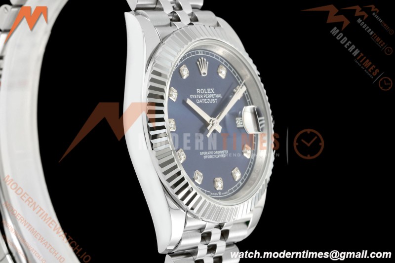 Rolex - Datejust 126334 41mm Gain Weight Jub Flt 904L SS/SS Blu/Dia QF SH3235