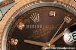 Rolex - Datejust 126331 41mm 904L Gold Wrapped Oys Flt RG/SS Brn/Dia BJF SH3235 | 롤렉스 - 데이트저스트 126331 41mm 904L 골드 랩 오이즈 플라이백 RG/SS 브라운/다이아 BJF SH3235