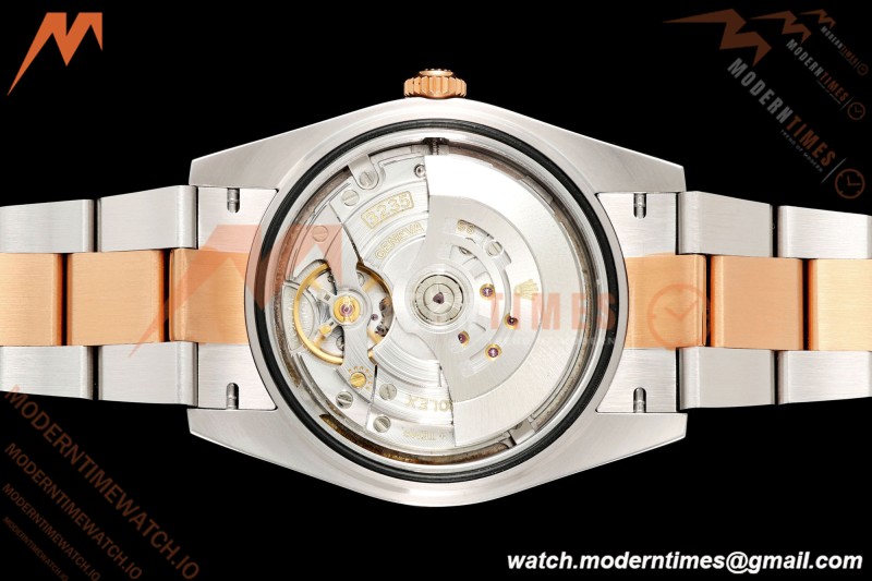 Rolex - Datejust 126331 41mm 904L Gold Wrapped Oys Flt RG/SS Brn/Dia BJF SH3235 | 롤렉스 - 데이트저스트 126331 41mm 904L 골드 랩 오이즈 플라이백 RG/SS 브라운/다이아 BJF SH3235