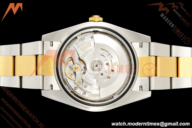 Rolex - Datejust 126333 41mm Wimbledon 904L Gold Wrapped Oys Flt YG/SS Grey/Rmn BJF SH3235 | 롤렉스 - 데이트저스트 126333 41mm 윔블던 904L 골드 랩 오이즈 플라이트 YG/SS 그레이/Rmn BJF SH3235