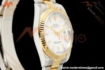 Rolex - Datejust 126333 41mm 904L Gold Wrapped Oys Flt YG/SS Wht/Stk BJF SH3235 | 롤렉스 - 데이트저스트 126333 41mm 904L 골드 랩 오이즈 플라이백 YG/SS 화이트/스틸 BJF SH3235