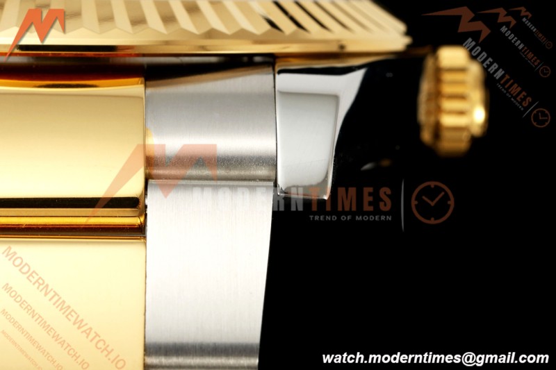 Rolex - Datejust 126333 41mm 904L Gold Wrapped Oys Flt YG/SS Wht/Stk BJF SH3235 | 롤렉스 - 데이트저스트 126333 41mm 904L 골드 랩 오이즈 플라이백 YG/SS 화이트/스틸 BJF SH3235