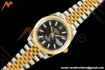 Rolex - Datejust 126333 41mm 904L Gold Wrapped Jub Flt YG/SS Blk/Stk BJF SH3235