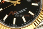 Rolex - Datejust 126333 41mm 904L Gold Wrapped Jub Flt YG/SS Blk/Stk BJF SH3235