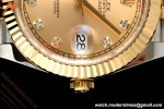 Rolex - Datejust 126333 41mm 904L Gold Wrapped Jub Flt YG/SS Gold/Dia BJF SH3235
