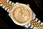 Rolex - Datejust 126333 41mm 904L Gold Wrapped Jub Flt YG/SS Gold/Dia BJF SH3235