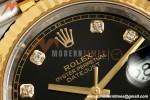 Rolex - Datejust 126333 41mm 904L Gold Wrapped Jub Flt YG/SS Blk/Dia BJF SH3235