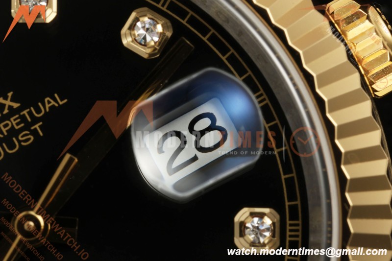 Rolex - Datejust 126333 41mm 904L Gold Wrapped Jub Flt YG/SS Blk/Dia BJF SH3235