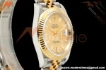 Rolex - Datejust 126333 41mm 904L Gold Wrapped Jub Flt YG/SS F-Gold/Stk BJF SH3235 | 롤렉스 - 데이트저스트 126333 41mm 904L 골드 랩드 주브 플랫 YG/SS F-골드/Stk BJF SH3235