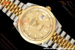 Rolex - Datejust 126333 41mm 904L Gold Wrapped Jub Flt YG/SS F-Gold/Stk BJF SH3235 | 롤렉스 - 데이트저스트 126333 41mm 904L 골드 랩드 주브 플랫 YG/SS F-골드/Stk BJF SH3235