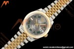 Rolex - Datejust 126333 41mm Wimbledon 904L Gain Weight Jub Flt YG/SS Grey/Rmn QF SH3235