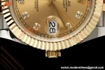 Rolex - Datejust 126333 41mm 904L Gain Weight Jub Flt YG/SS Gold/Dia QF SH3235