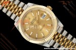 Rolex - Datejust 126333 41mm 904L Gain Weight Jub Flt YG/SS Gold/Stk QF SH3235
