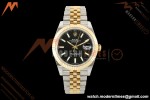 Datejust 126333 41mm 904L Gain Weight Jub Flt YG/SS Blk/Stk QF SH3235 | 데이트저스트 126333 41mm 904L 게인 웨이트 주브 플랫 YG/SS 블랙/스틸 QF SH3235