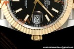 Datejust 126333 41mm 904L Gain Weight Jub Flt YG/SS Blk/Stk QF SH3235 | 데이트저스트 126333 41mm 904L 게인 웨이트 주브 플랫 YG/SS 블랙/스틸 QF SH3235