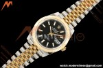 Datejust 126333 41mm 904L Gain Weight Jub Flt YG/SS Blk/Stk QF SH3235 | 데이트저스트 126333 41mm 904L 게인 웨이트 주브 플랫 YG/SS 블랙/스틸 QF SH3235