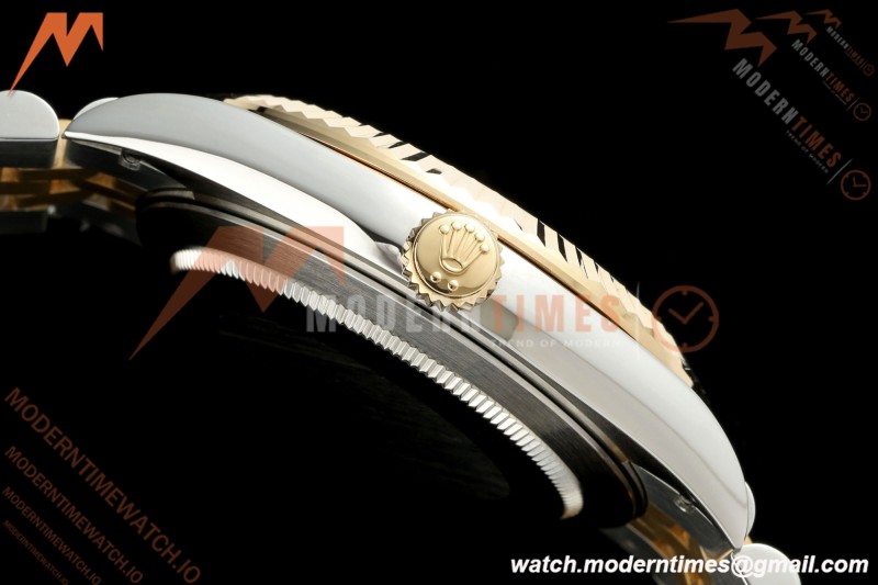 Datejust 126333 41mm 904L Gain Weight Jub Flt YG/SS Blk/Stk QF SH3235 | 데이트저스트 126333 41mm 904L 게인 웨이트 주브 플랫 YG/SS 블랙/스틸 QF SH3235