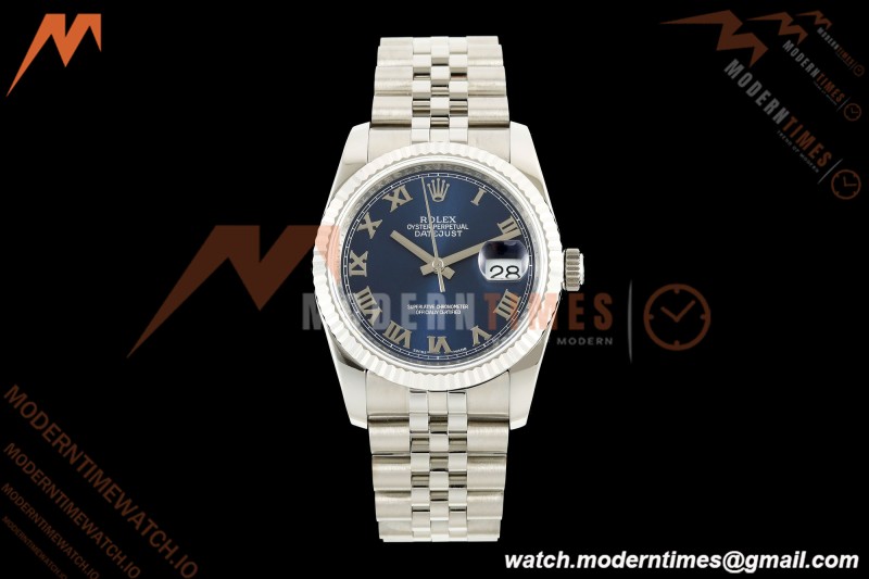 Rolex - Datejust 116234 36mm Jub Flt 316L SS/SS Blu/Rmn BPF VR3135 | 롤렉스 - 데이트저스트 116234 36mm 주브 Flt 316L SS/SS 블루/Rmn BPF VR3135