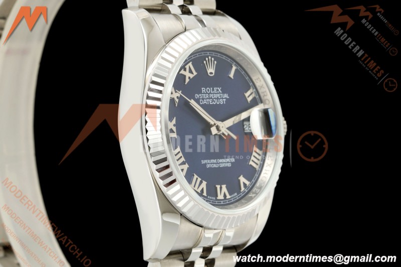 Rolex - Datejust 116234 36mm Jub Flt 316L SS/SS Blu/Rmn BPF VR3135 | 롤렉스 - 데이트저스트 116234 36mm 주브 Flt 316L SS/SS 블루/Rmn BPF VR3135