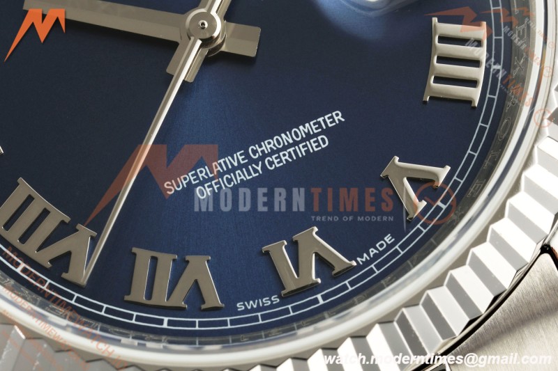 Rolex - Datejust 116234 36mm Jub Flt 316L SS/SS Blu/Rmn BPF VR3135 | 롤렉스 - 데이트저스트 116234 36mm 주브 Flt 316L SS/SS 블루/Rmn BPF VR3135