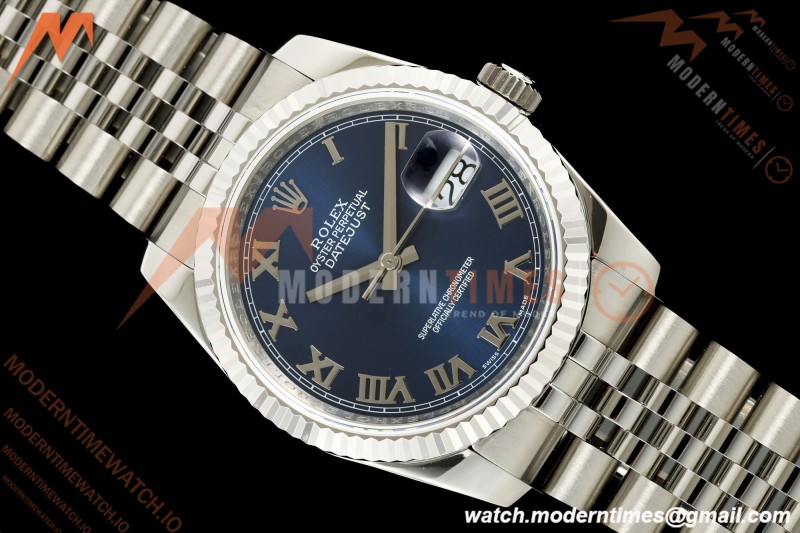 Rolex - Datejust 116234 36mm Jub Flt 316L SS/SS Blu/Rmn BPF VR3135 | 롤렉스 - 데이트저스트 116234 36mm 주브 Flt 316L SS/SS 블루/Rmn BPF VR3135