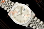 Rolex - Datejust 116234 36mm Jub Flt 316L SS/SS Silv/Dia BPF VR3135