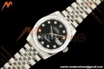 Rolex - Datejust 116234 36mm Jub Flt 316L SS/SS Blk/Dia BPF VR3135 | 롤렉스 - 데이트저스트 116234 36mm 주브 플랫 316L SS/SS 블랙/다이아 BPF VR3135