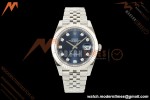 Rolex - Datejust 126334 41mm Jub Flt 904L SS/SS Blue/Dia SEEK SH3235