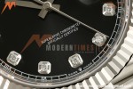 Rolex - Datejust 126334 41mm Jub Flt 904L SS/SS Blk/Dia SEEK SH3235