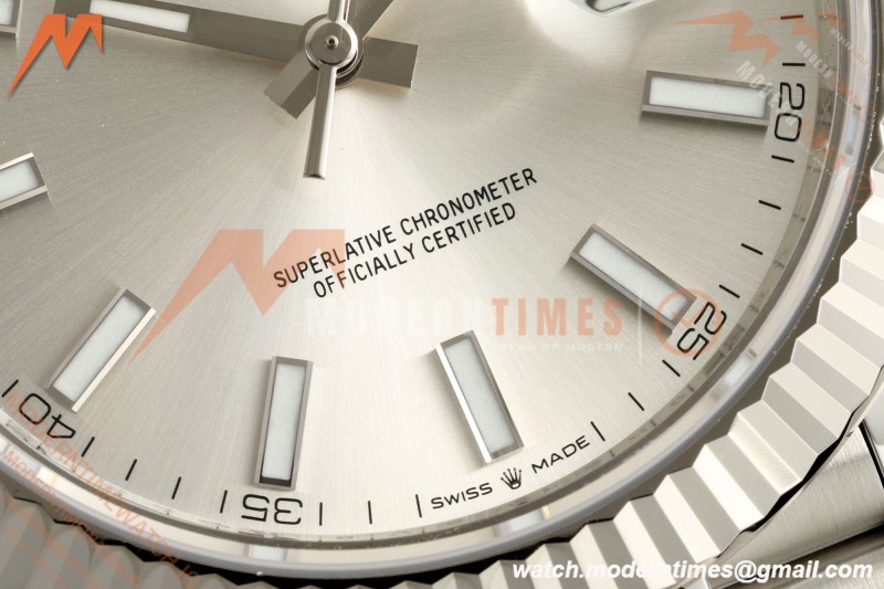 Rolex - Datejust 126334 41mm Jub Flt 904L SS/SS Silv/Stk SEEK SH3235 | 롤렉스 - 데이트저스트 126334 41mm 주브 Flt 904L SS/SS 실버/스틸 SEEK SH3235