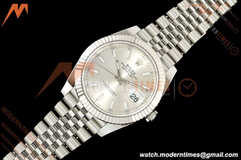 Rolex - Datejust 126334 41mm Jub Flt 904L SS/SS Silv/Stk SEEK SH3235 | 롤렉스 - 데이트저스트 126334 41mm 주브 Flt 904L SS/SS 실버/스틸 SEEK SH3235