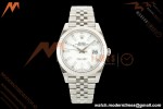 Rolex - Datejust 126334 41mm Jub Flt 904L SS/SS Wht/Stk SEEK SH3235