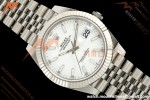 Rolex - Datejust 126334 41mm Jub Flt 904L SS/SS Wht/Stk SEEK SH3235