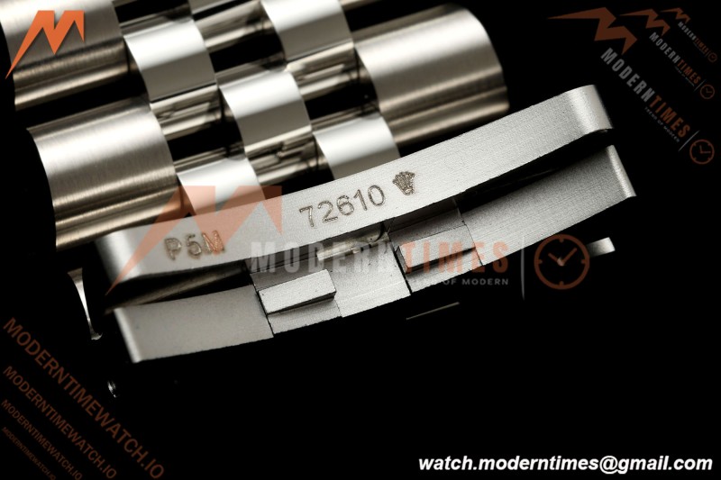 Rolex - Datejust 126334 41mm Jub Flt 904L SS/SS Wht/Stk SEEK SH3235