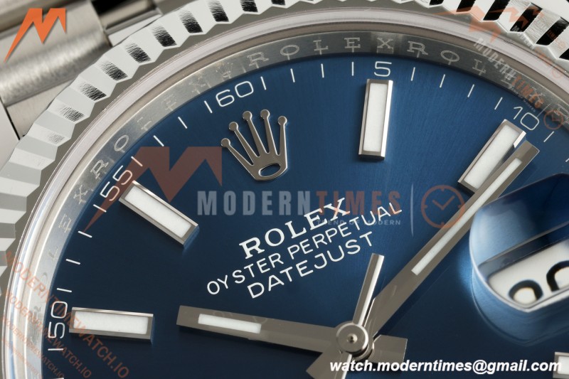Rolex - Datejust 126334 41mm Jub Flt 904L SS/SS Blu/Stk Clean Plus DD3235