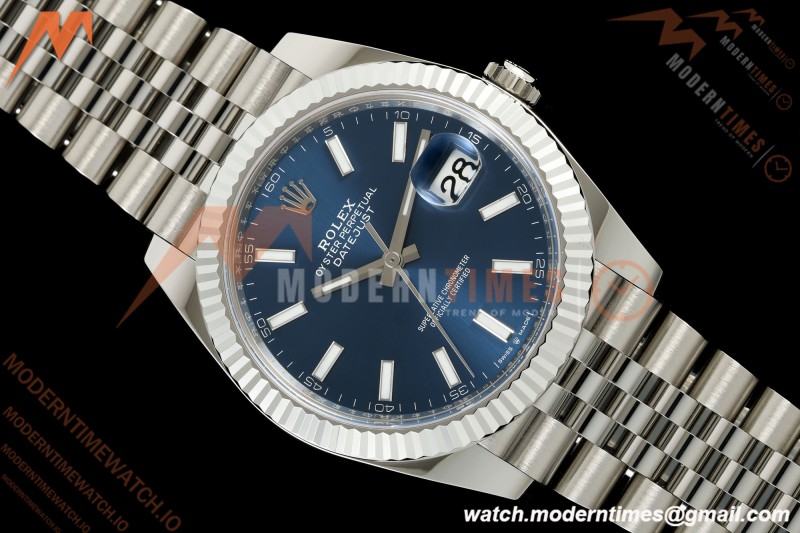 Rolex - Datejust 126334 41mm Jub Flt 904L SS/SS Blu/Stk Clean Plus DD3235