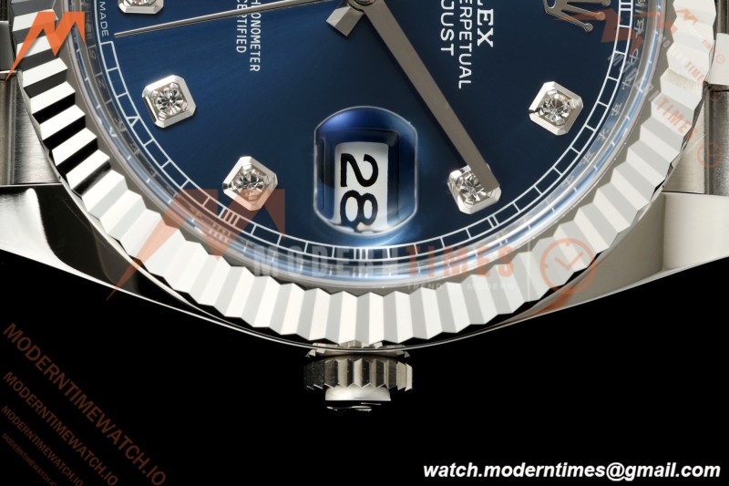 Rolex - Datejust 126334 41mm Jub Flt 904L SS/SS Blu/Dia Clean Plus DD3235