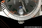 Rolex - Datejust 126334 41mm Wimbledon Jub Flt 904L SS/SS Grey/Rmn VF DD3235