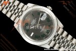 Rolex - Datejust 126334 41mm Wimbledon Jub Flt 904L SS/SS Grey/Rmn VF DD3235